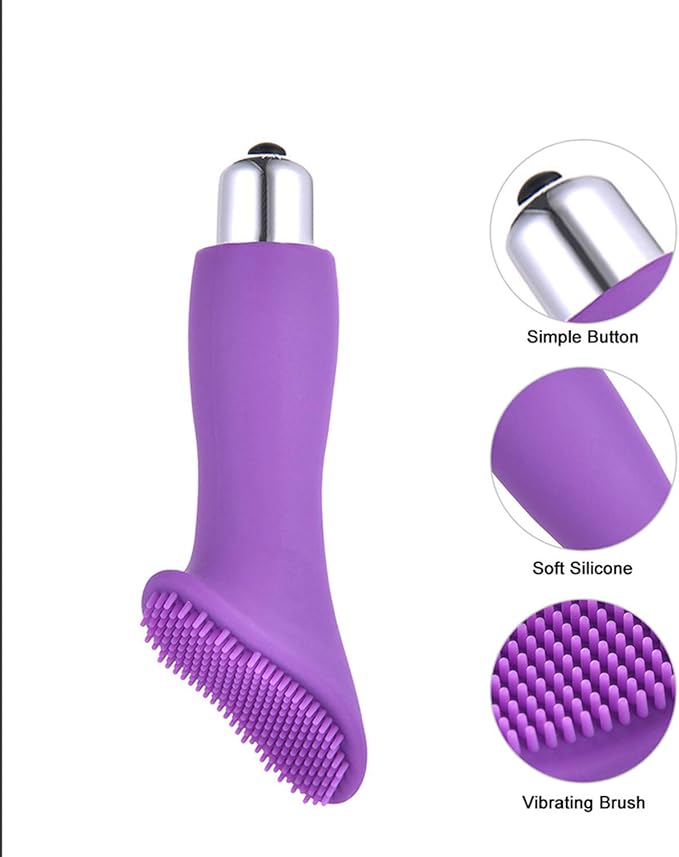 Silicona Spiny Clitoris Vibrador Cepillo Coño Estimulador ...