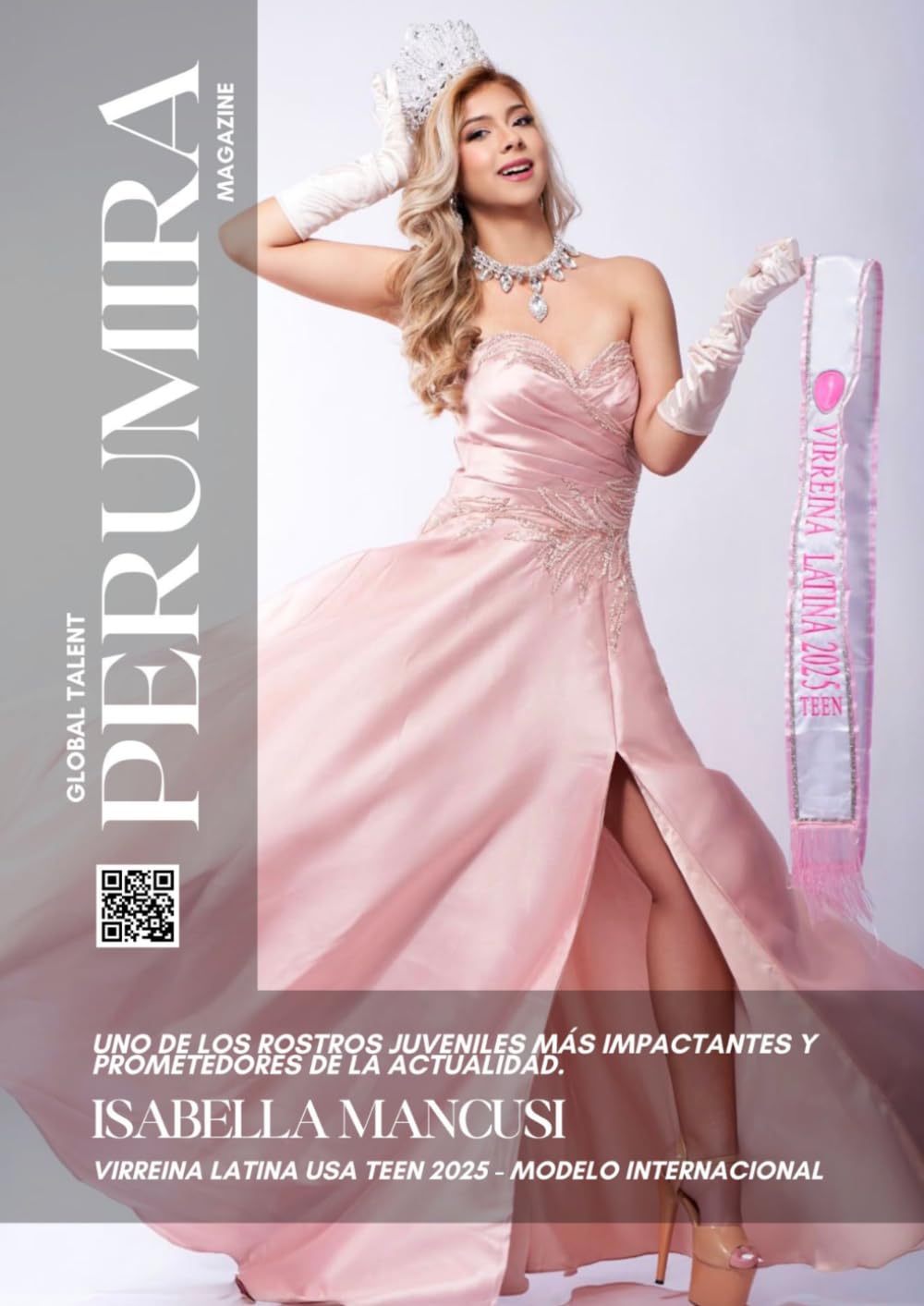 Isabella Mancusi – Virreina Latina USA Teen 2025 – Modelo Internacional