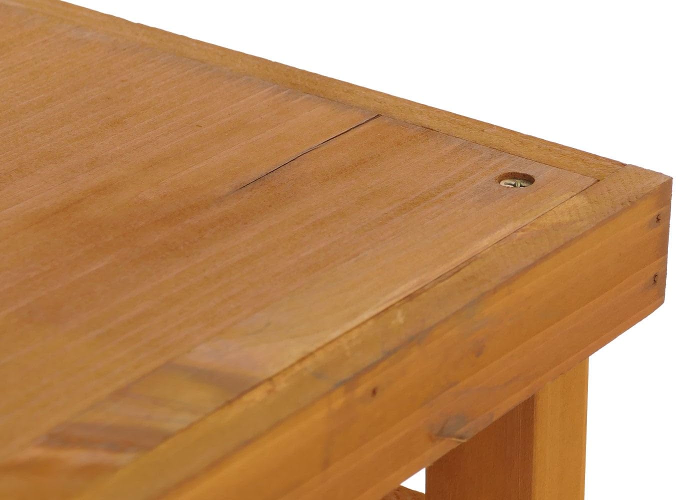 Mendler Copertura per impianto di climatizzatore/Pompa Calore HWC-Q15, Rivestimento in Legno MVG 78x84x32 cm - Naturale