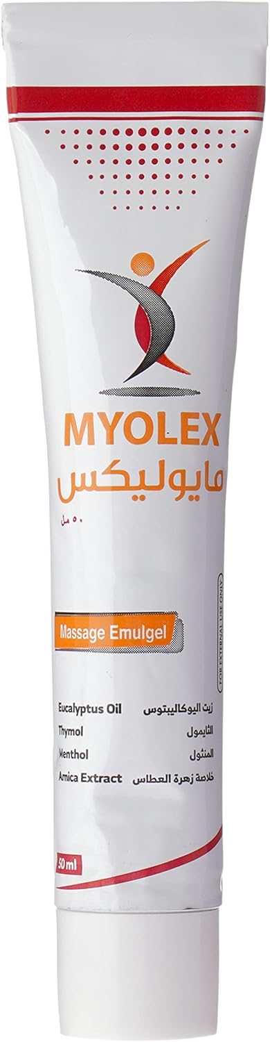 Myolex Massage Emulgel 50 ml : Buy Online at Best Price in KSA - Souq ...