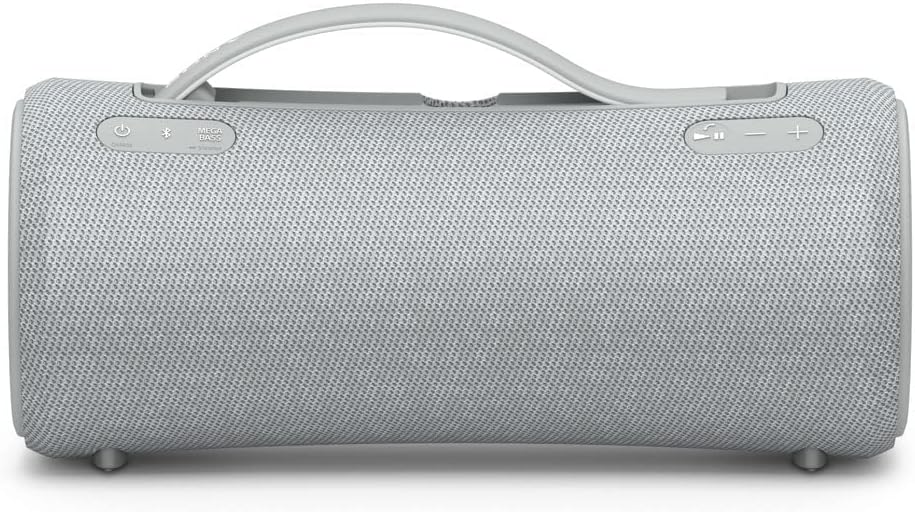 Sony SRS-XG300 X-Series Wireless Portable-Bluetooth Party-Speaker - Light Gray (Renewed)
