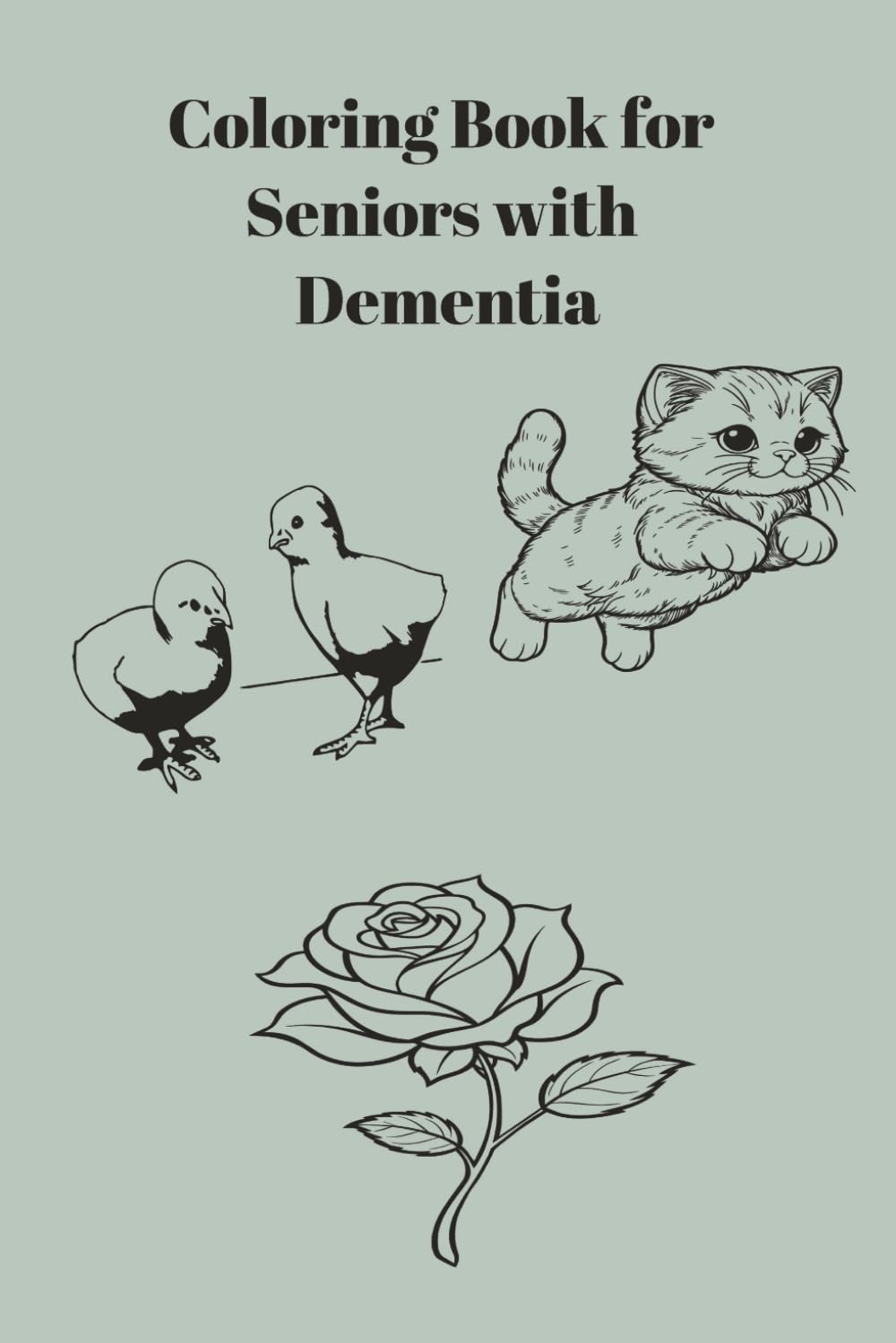 Coloring Book for Seniors with Dementia
