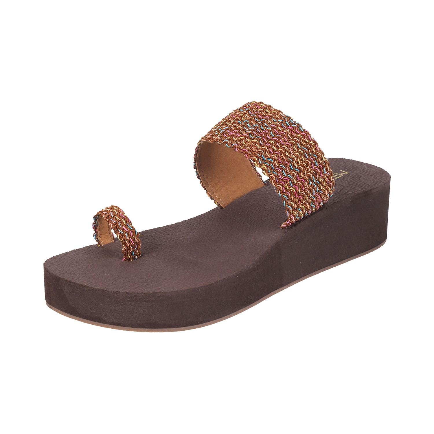 Metro Women Brown Wedge Heel Fashion Sandal UK/3 EU/36 (34-130) (B0C7CCHD1C) Amazon Price History, Amazon Price Tracker