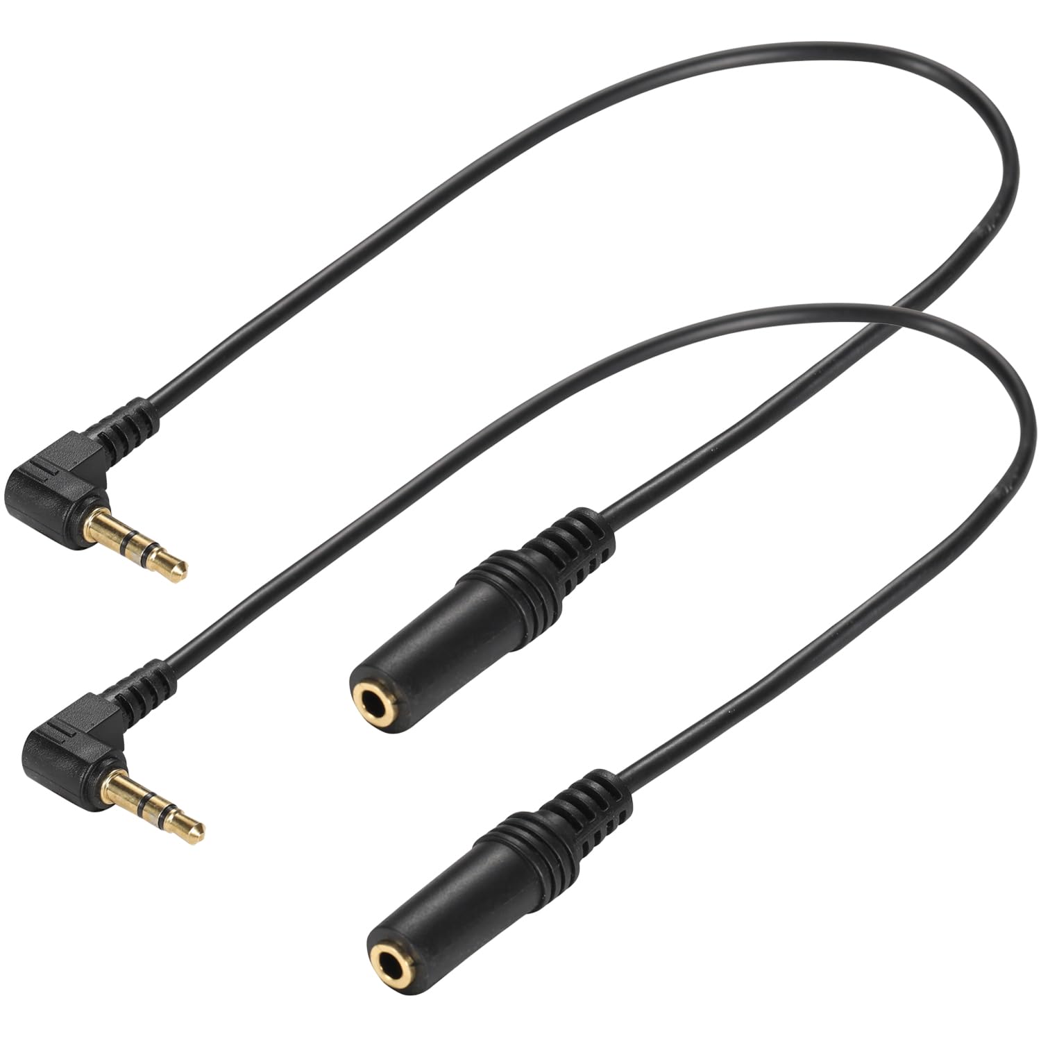 Greluma 2 Cavi Connettore Femmina Jack 3,5 Mm A 3 Poli Con Fili Nudi - 0,3 M Per Riparazione Cuffie E Auricolari