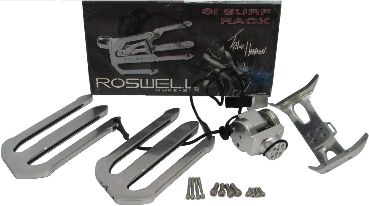 Roswell Marine New Boat Wake Tower SI WakeBoard Rack, Tine, Swivel Kit