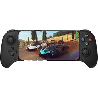 8Bitdo Ultimate Mobile Gaming Controller for Android devices Bluetooth Mobile Game Controller with Hall Effect Joysticks and Hall Triggers Black
