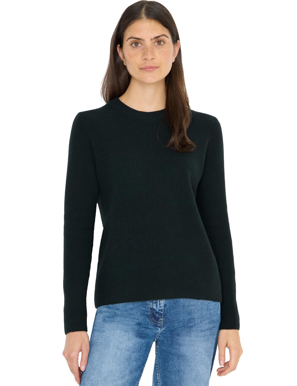 Cecil Damen Pullover mit Strukturdetails