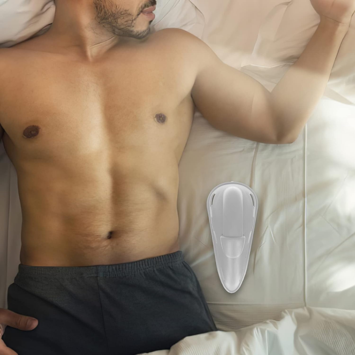 WOONEKY Professional Breathable Groin Guard for Men Wear-resistant Crotch Protector for Sports for Ice Hockey Taekwondo and Boxing Comfortable Design Excellent Craftsmanship