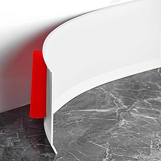 Flexible Skirting Board Covers, 5M x 10cm Whi...,