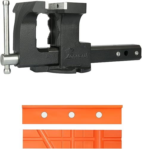 Forward 1705A - Tornillo de tornillo de banco de 6 pulgadas para remolque de montaje en tornillo de banco para camión compatible con receptor de
