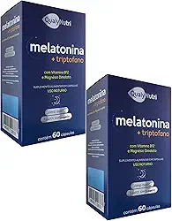 Kit 2x Melatonina + Triptofano c/60 Capsulas