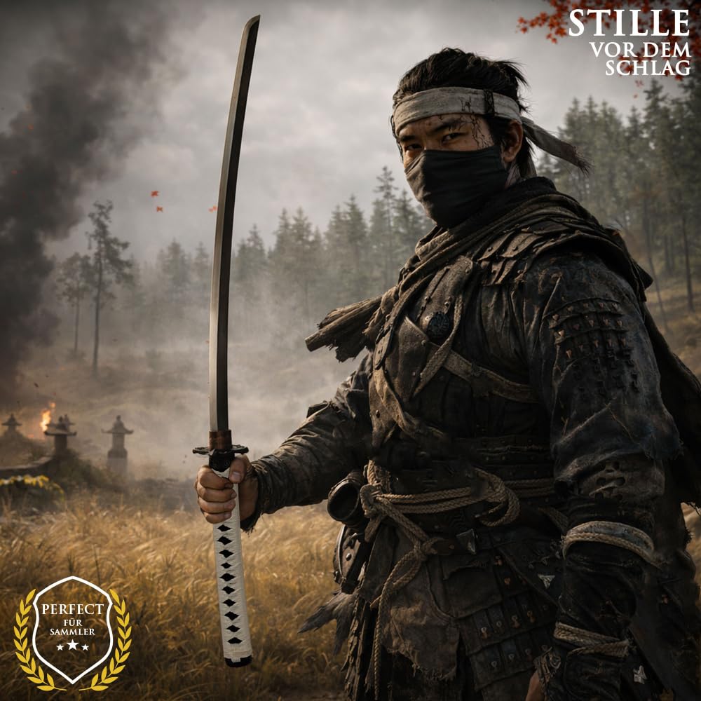 Ghost of Tsushima Katana Jin Sakai Samurai Schwert Gaming Cosplay Replik