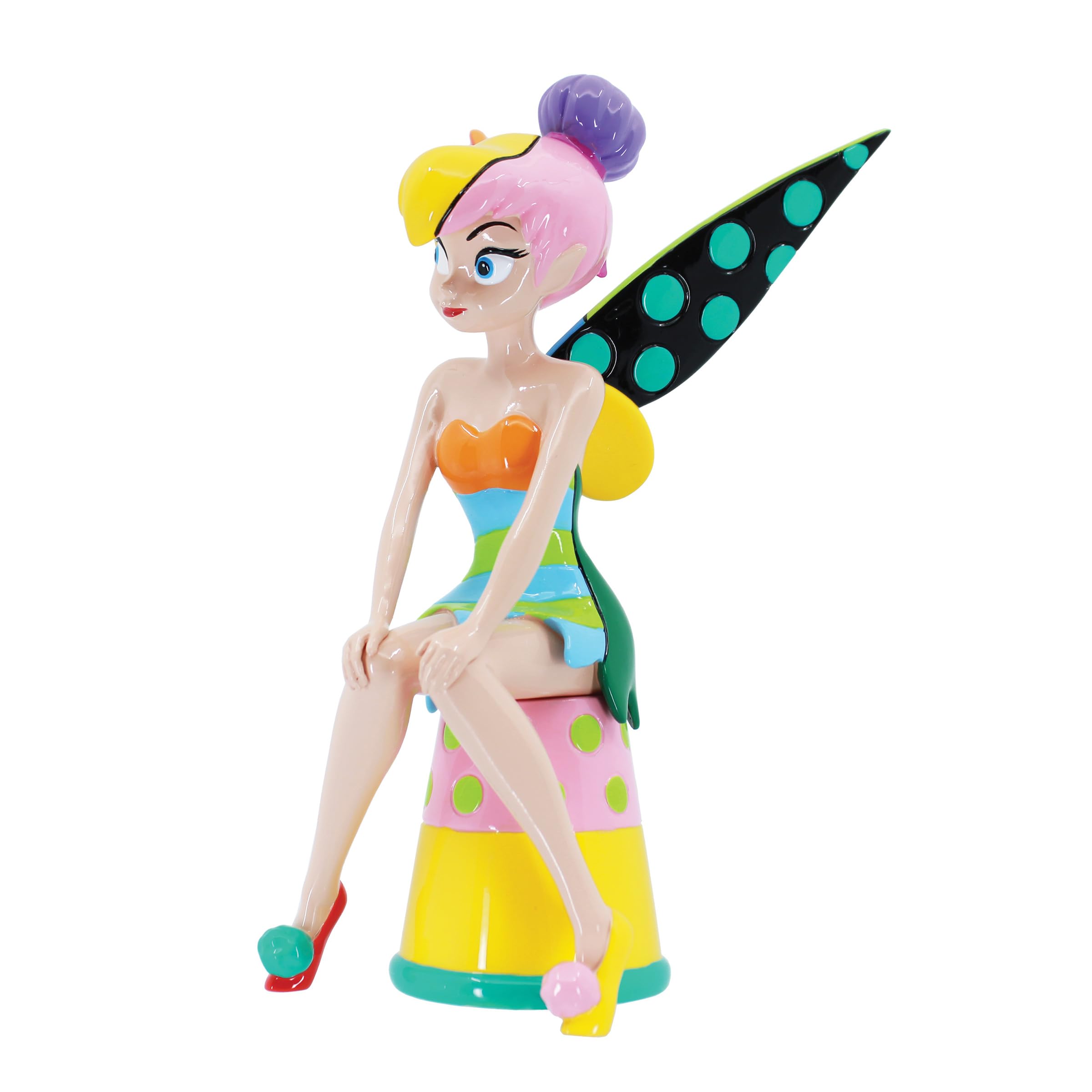 ディズニーブリトー　ティンカーベル Amazon.co.jp: Disney by Britto ティンカーベル シッティングポーズ