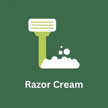 Palmolive Shaving Cream Classic 100ml With Palm Extract – Multipack (Pack of 4) Total 400ml – With Treseida Thank You Card