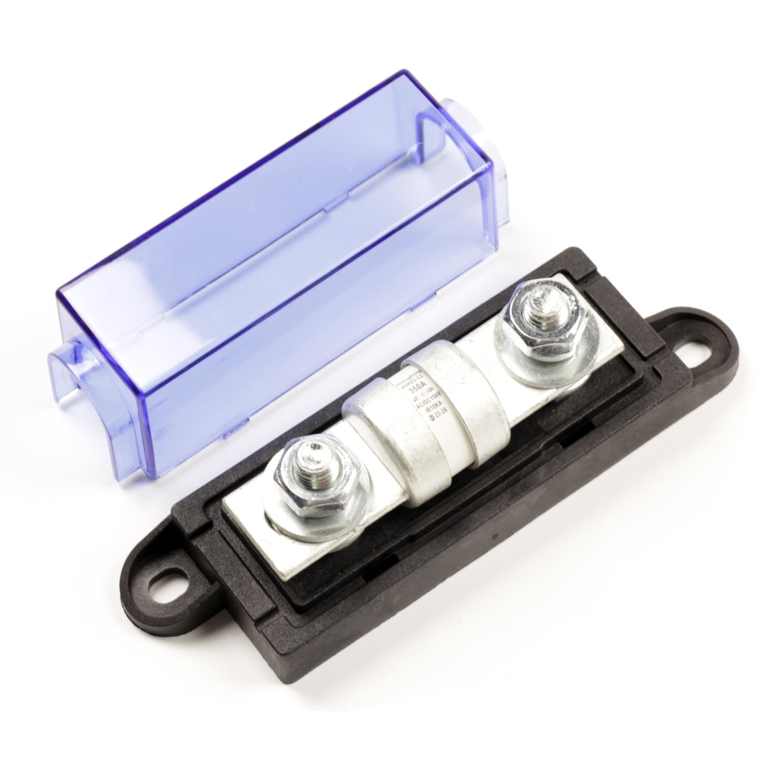 Compatible Class T Fuse Holder Multi Block AC/DC150V ZC350A, IR 10KA Fits for Inverters and High- Power Appliances in Marine Boats, Cars, Trucks, RVs
