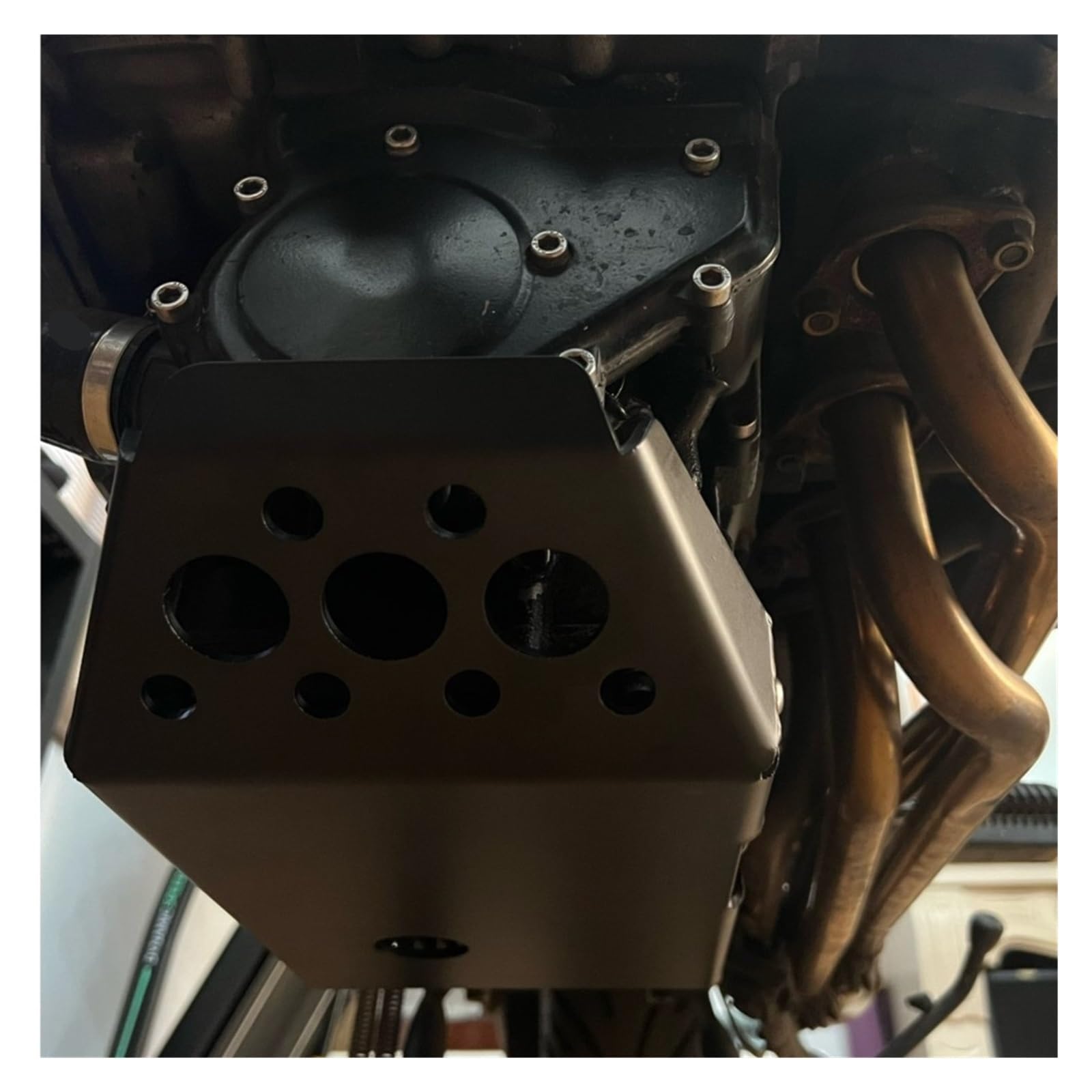 Paracoppa motore moto PER K75 K100 K1100 K1200 100 1100 1200 Piastra Paramotore Moto Protezione Motore Telaio Accessori Parti