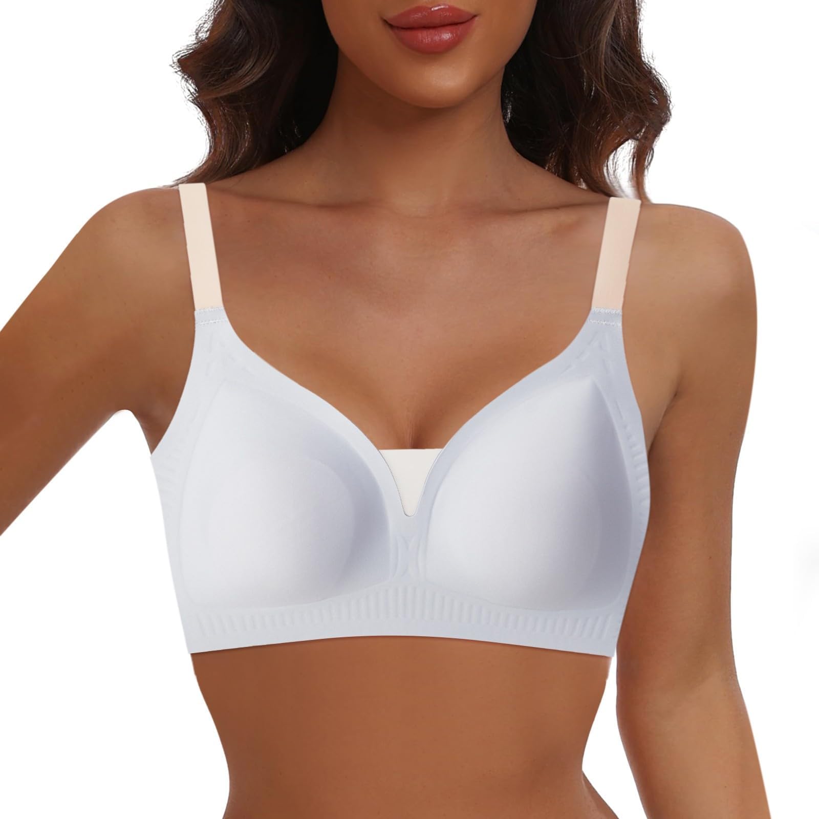 Pack of Sports Bras for Women Underwear Ultra Thin Style Large Chest Small Shrinking Chest Folding Keyhole Sports