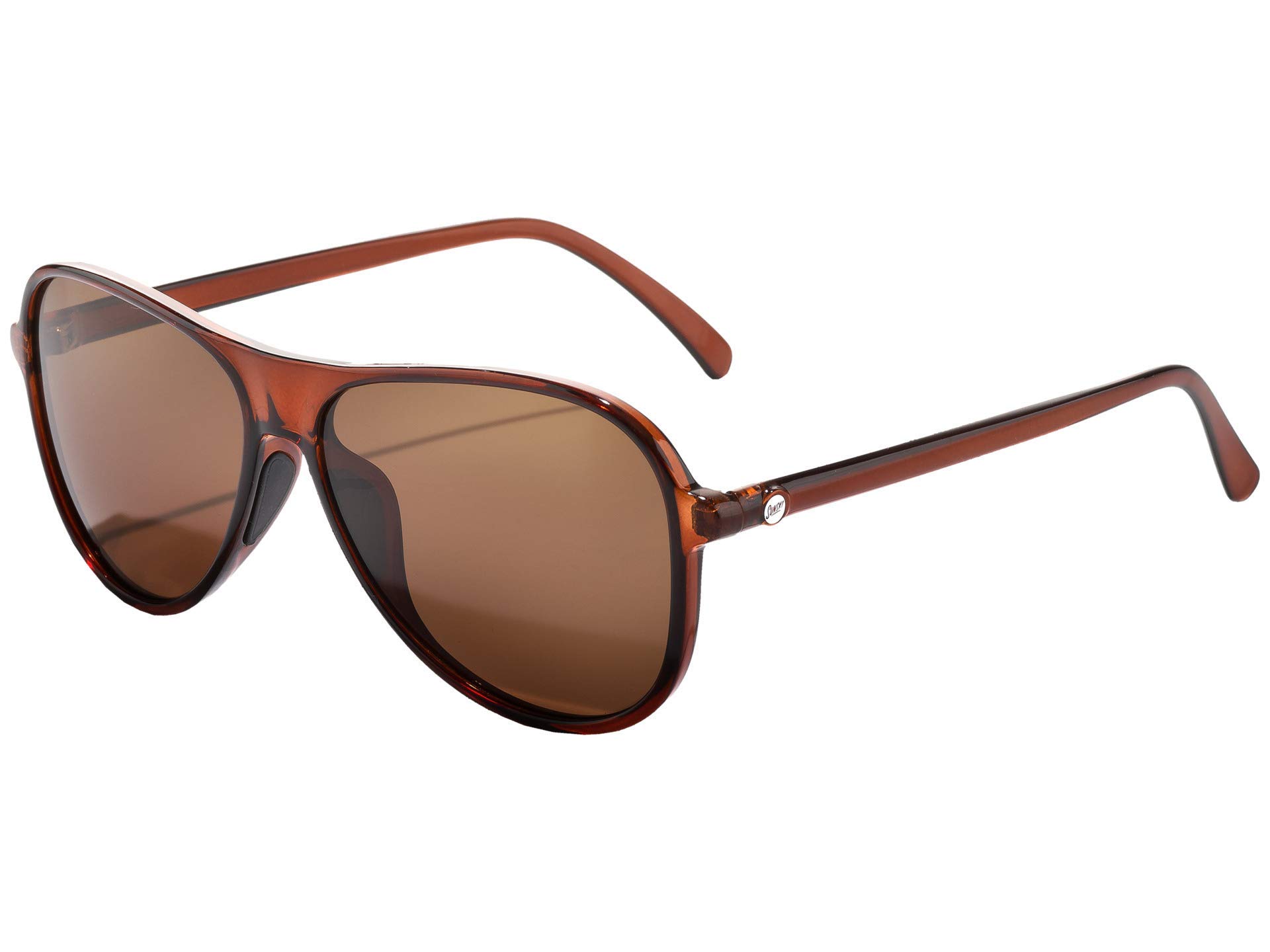 Sunski Foxtrot Clay Amber One Size, Brown