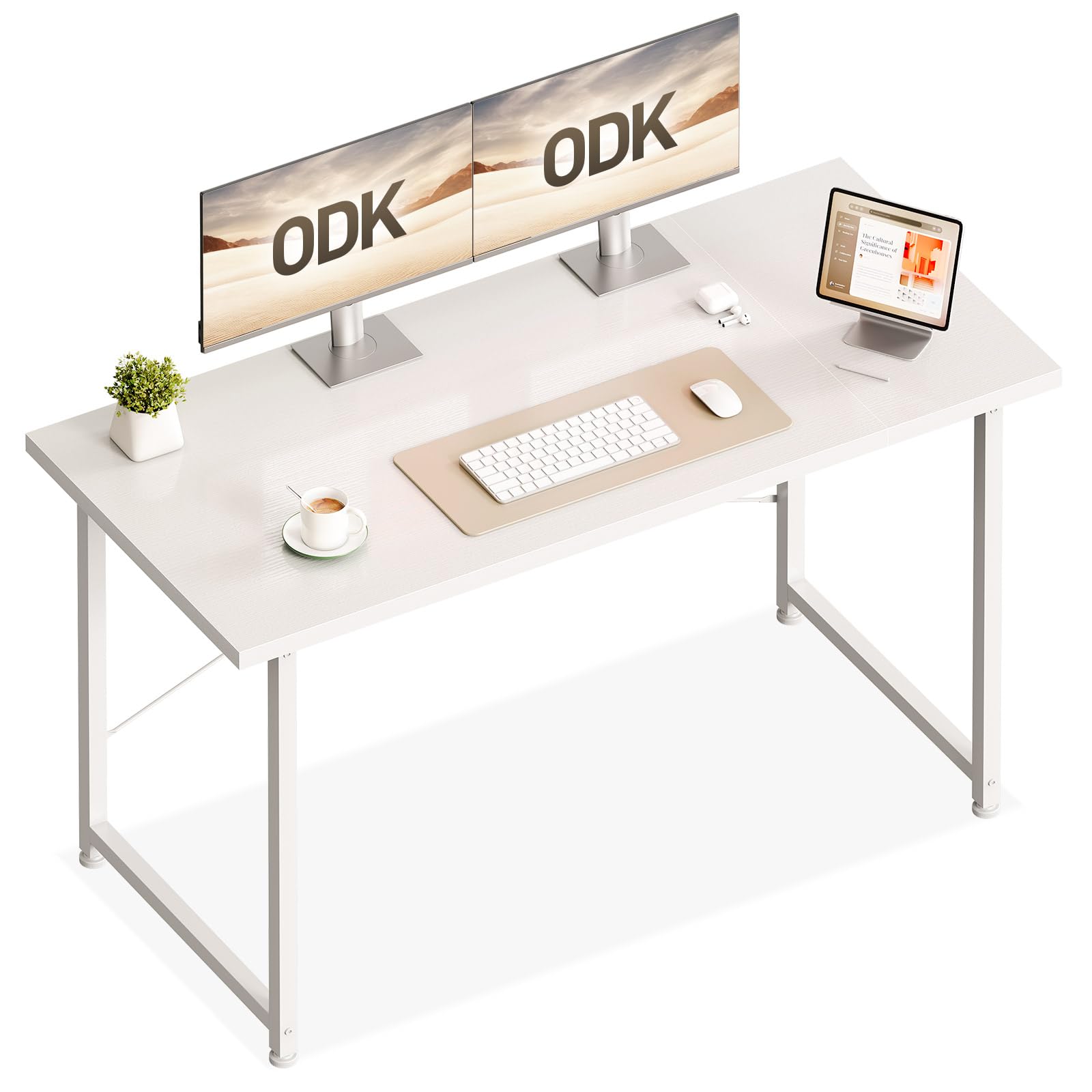 ODK Schreibtisch, Kleiner Schreibtische, Computertisch, Bürotisch, Moderner Einfacher Schreibtisch für das Home Office