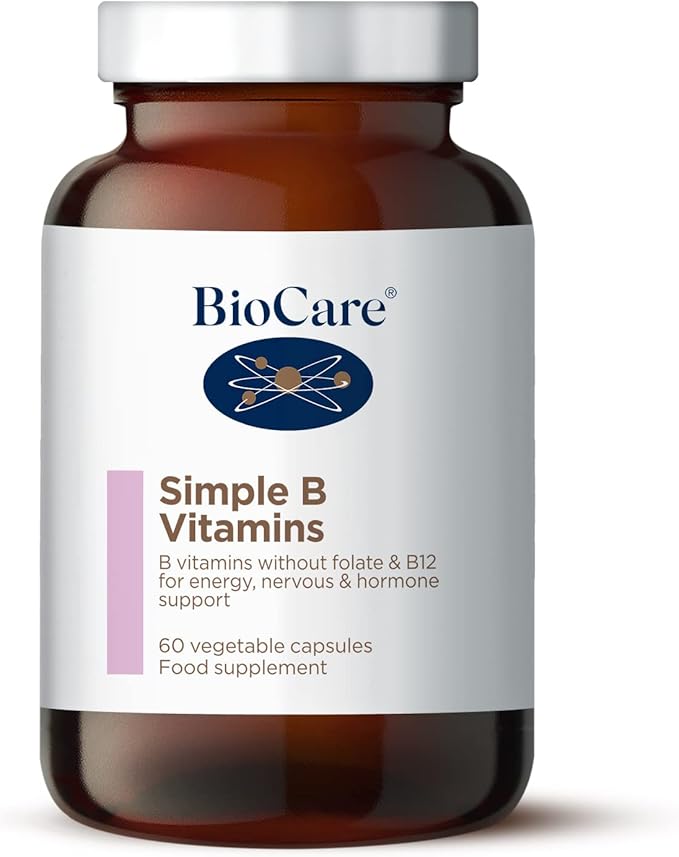BioCare Simple B Vitamins for Energy, Hormone, and Nervous Support