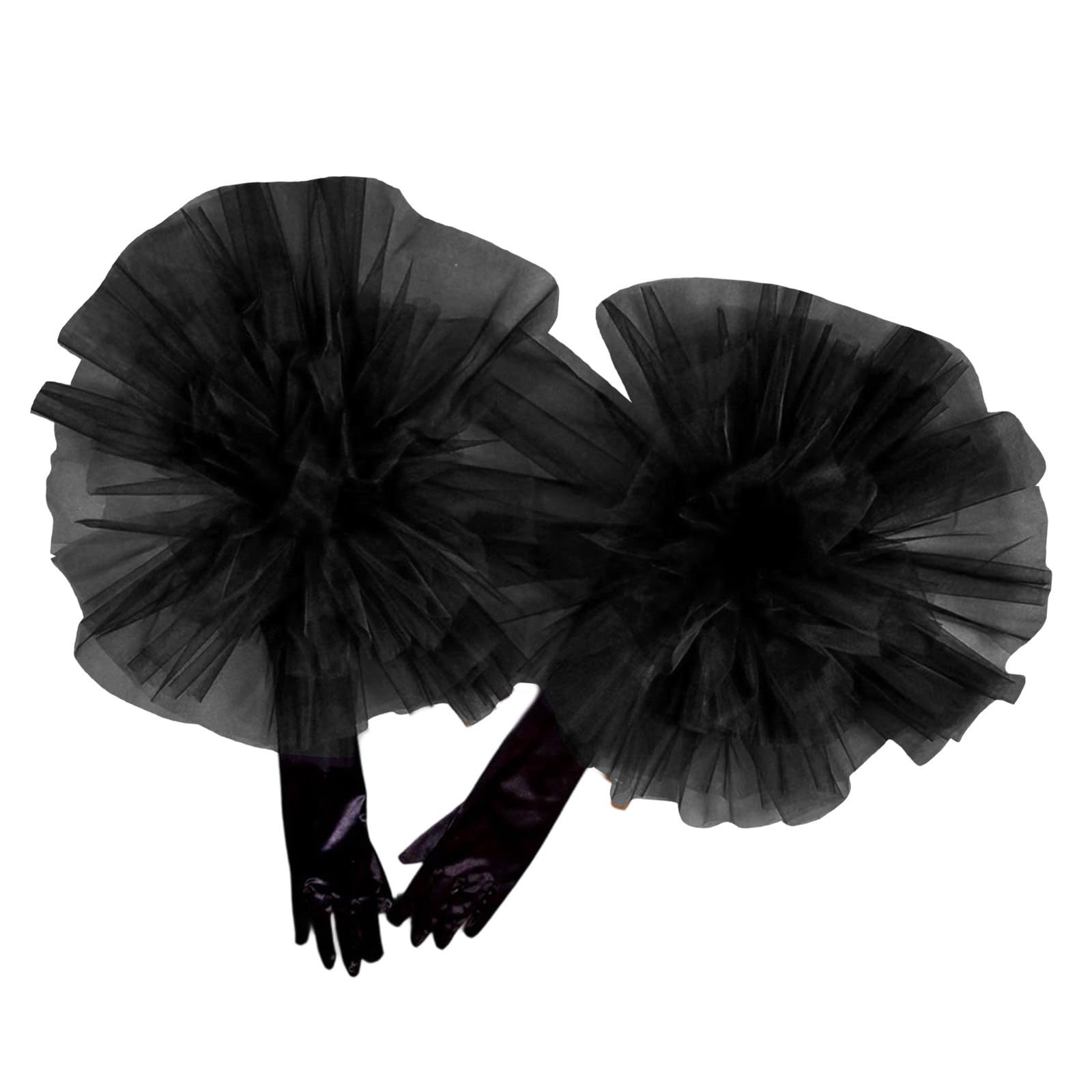 Guantes sofisticados de novia con motivos florales para vestidos de noche exclusivos 8