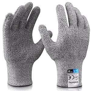Grebarley Schnittschutzhandschuhe Level 5 (1 Paar)