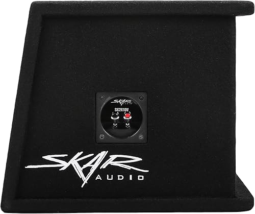 Miniatura 3 de Skar Audio SK2X10V Dual 10" Caja de subwoofer con puerto de ajuste universal