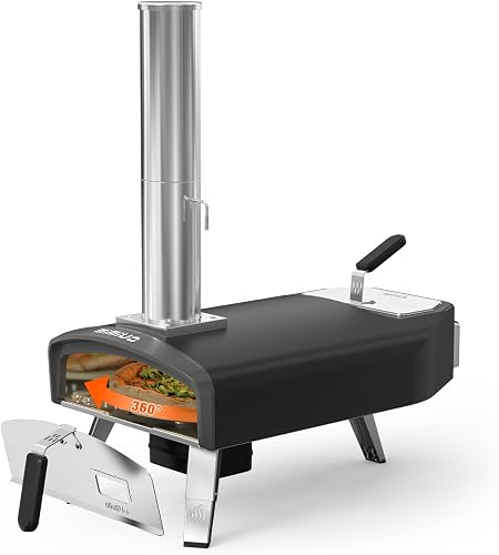 Mimiuo Four à Pizza Extérieur au Bois et Charbon de Bois …