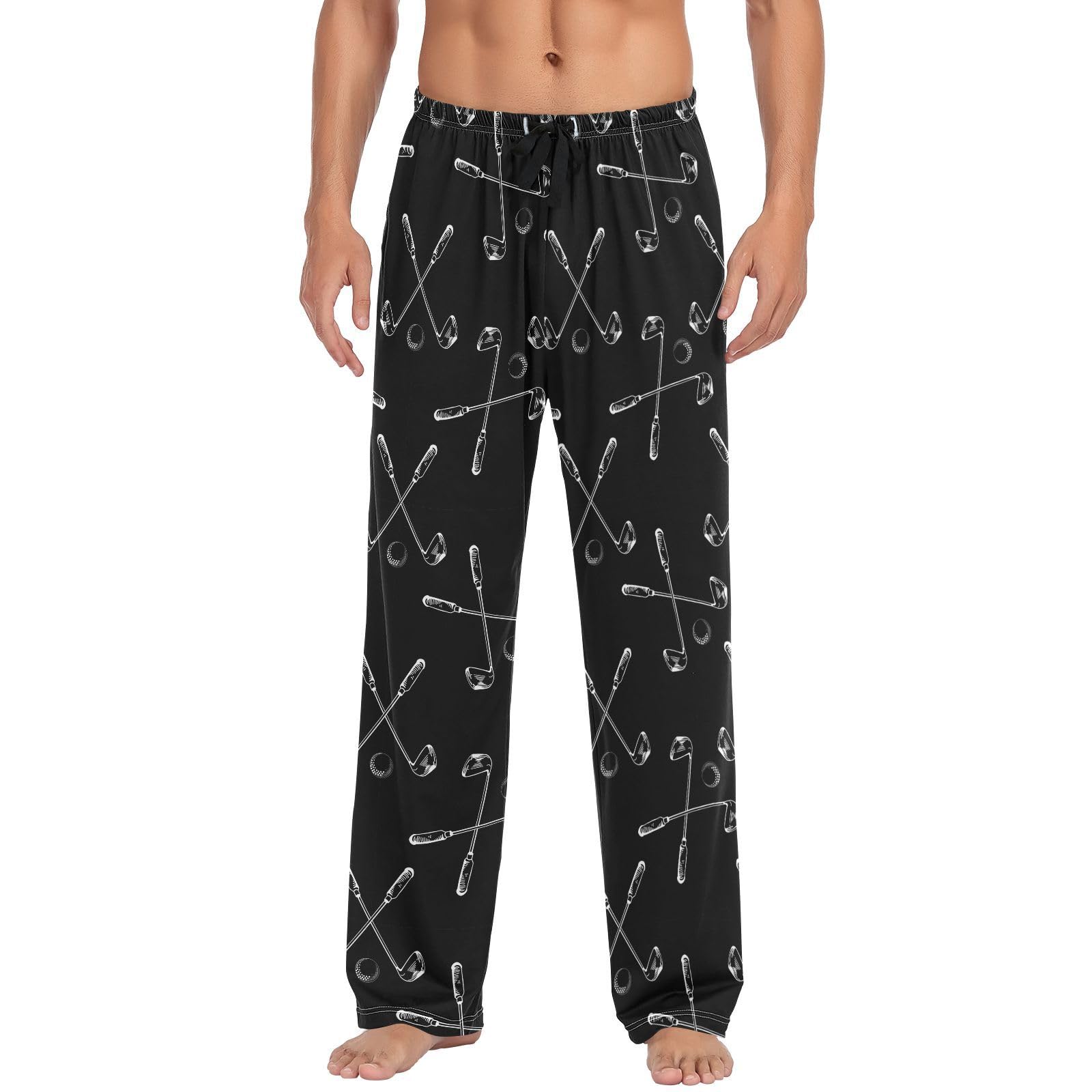 Mens Pajama Pants Men's Pajama Bottoms Soft Sleep Lounge Pj Pants-image-41