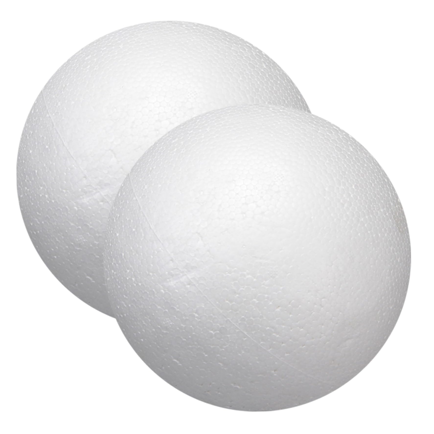 Foam Balls for Crafts Foam Ball 2PCS 8inch DIY Solid Smooth White Christmas Polystyrene Balls Styrofoam Balls for Crafts Ornaments