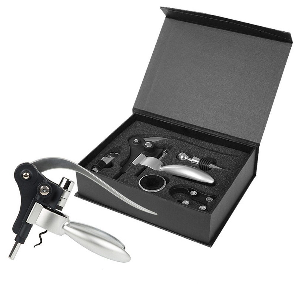 Cikonielf Ouvre-bouteille Manuel Tire-bouchon Manuel Portatif D'ouvre-vin De Vin Accessoires