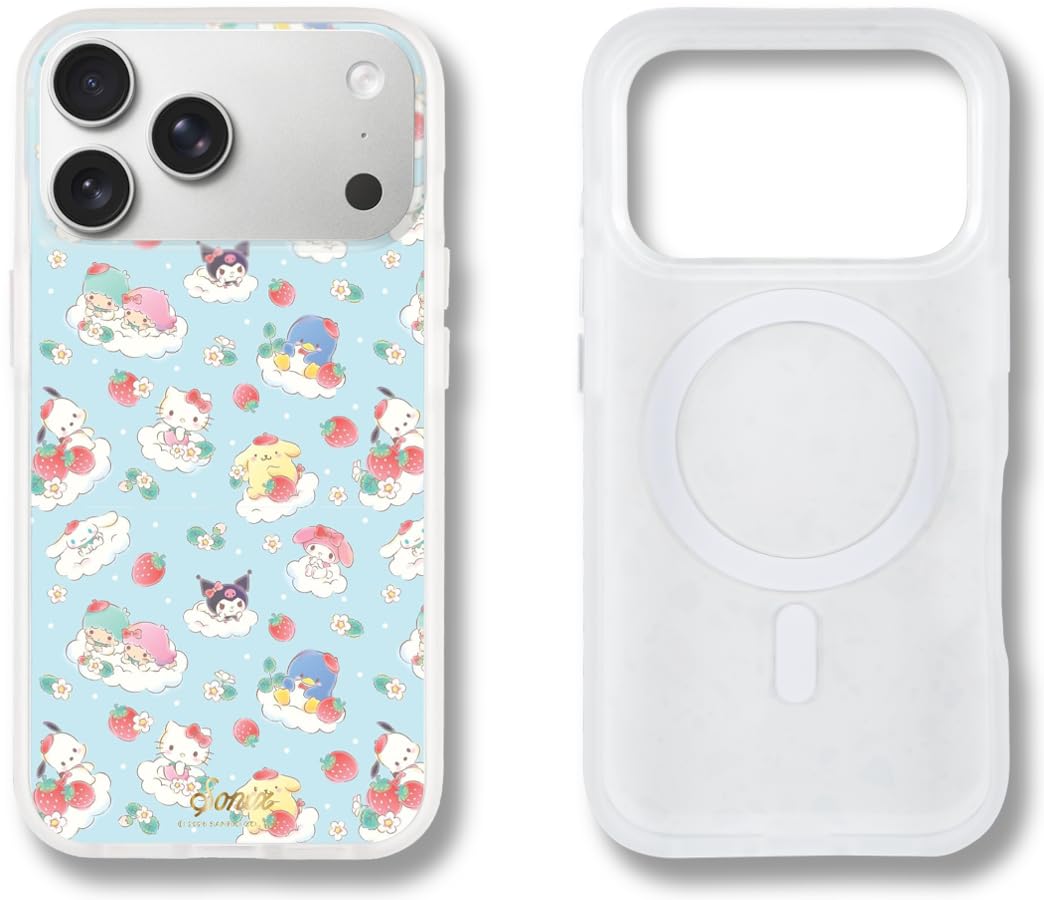 Sonix Sanrio Case for iPhone 18 Pro Max, 17 Pro Max | Hello Kitty Strawberries