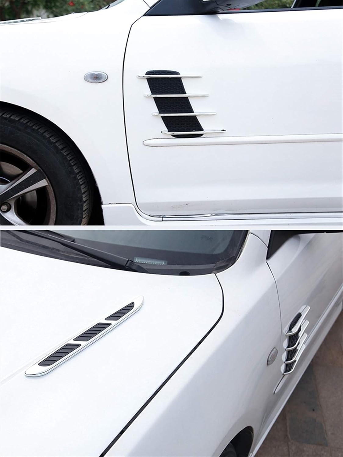 Accessori automobilisticiAccessori automobilistici Adesivo Decorativo Fai da Te for la Copertura della Presa d'Aria del Cofano dell'auto