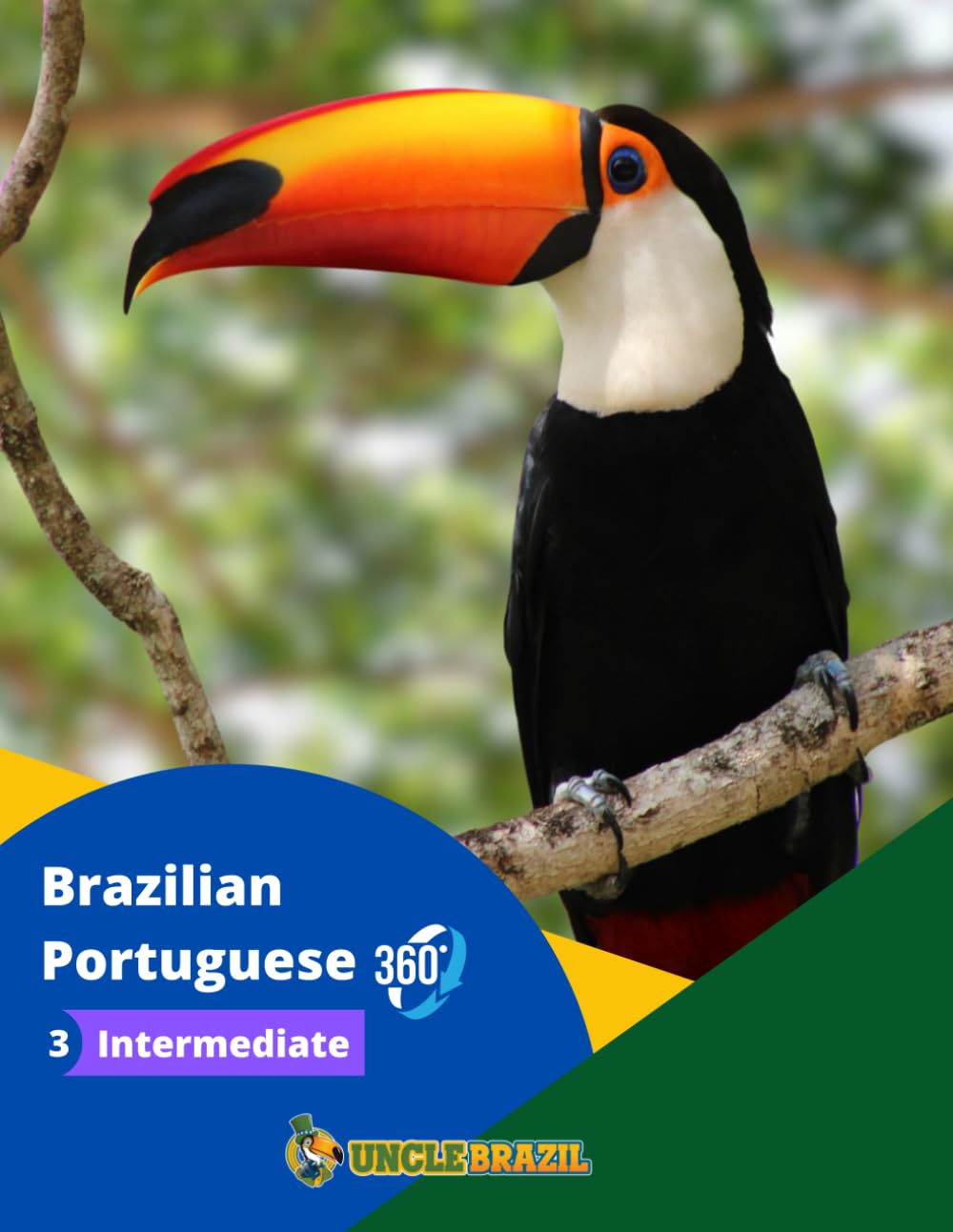 Brazilian Portuguese 360 course - Intermediate Level Book (Brazilian Portuguese 360 course - Books)