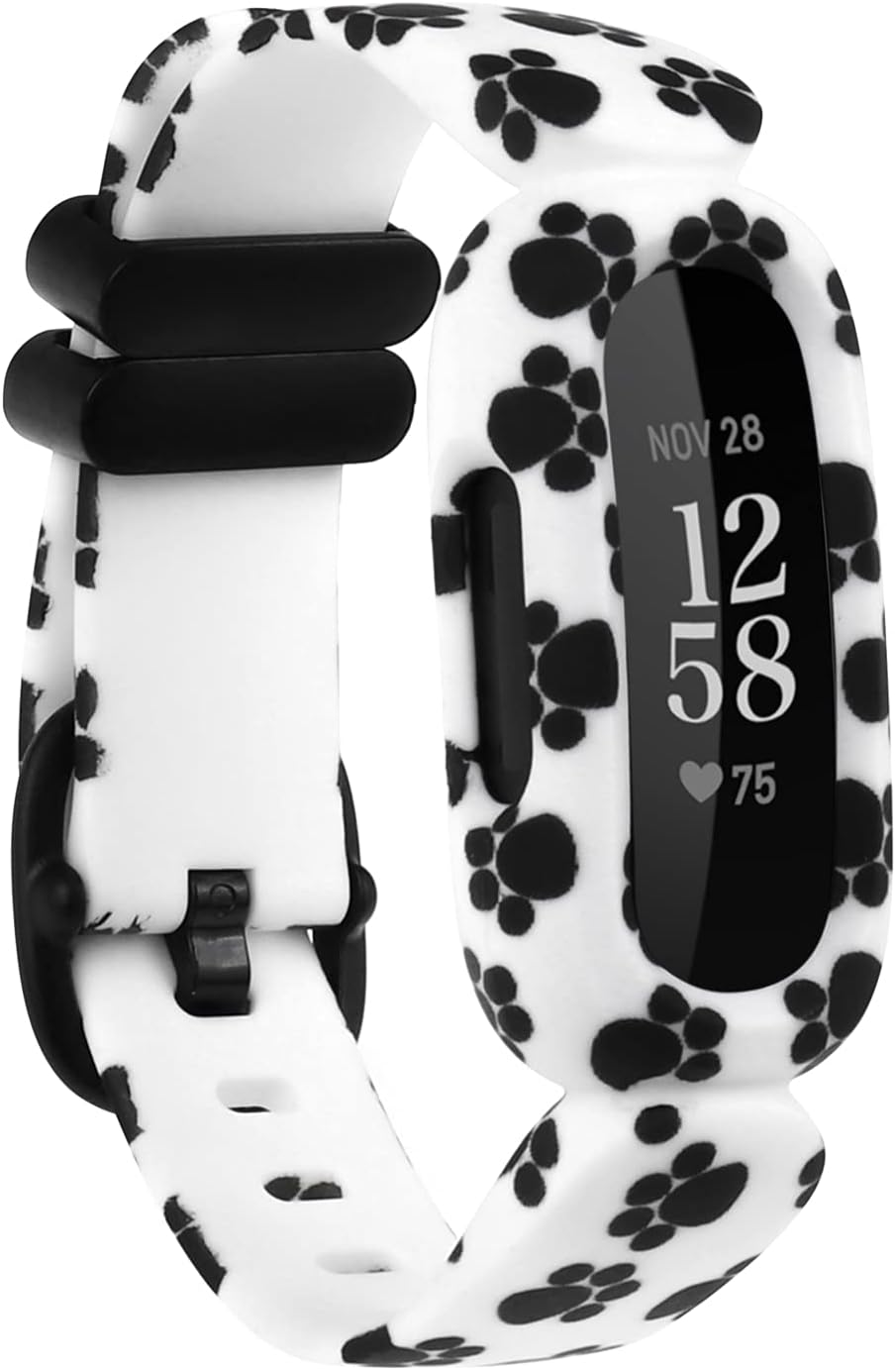 Compatible with Fitbit Ace 3 Bands for Kids, Soft Pattern Printed Floral Band Accessories Wristbands Replacement Bands for Fitbit Ace 3 Boys Girls