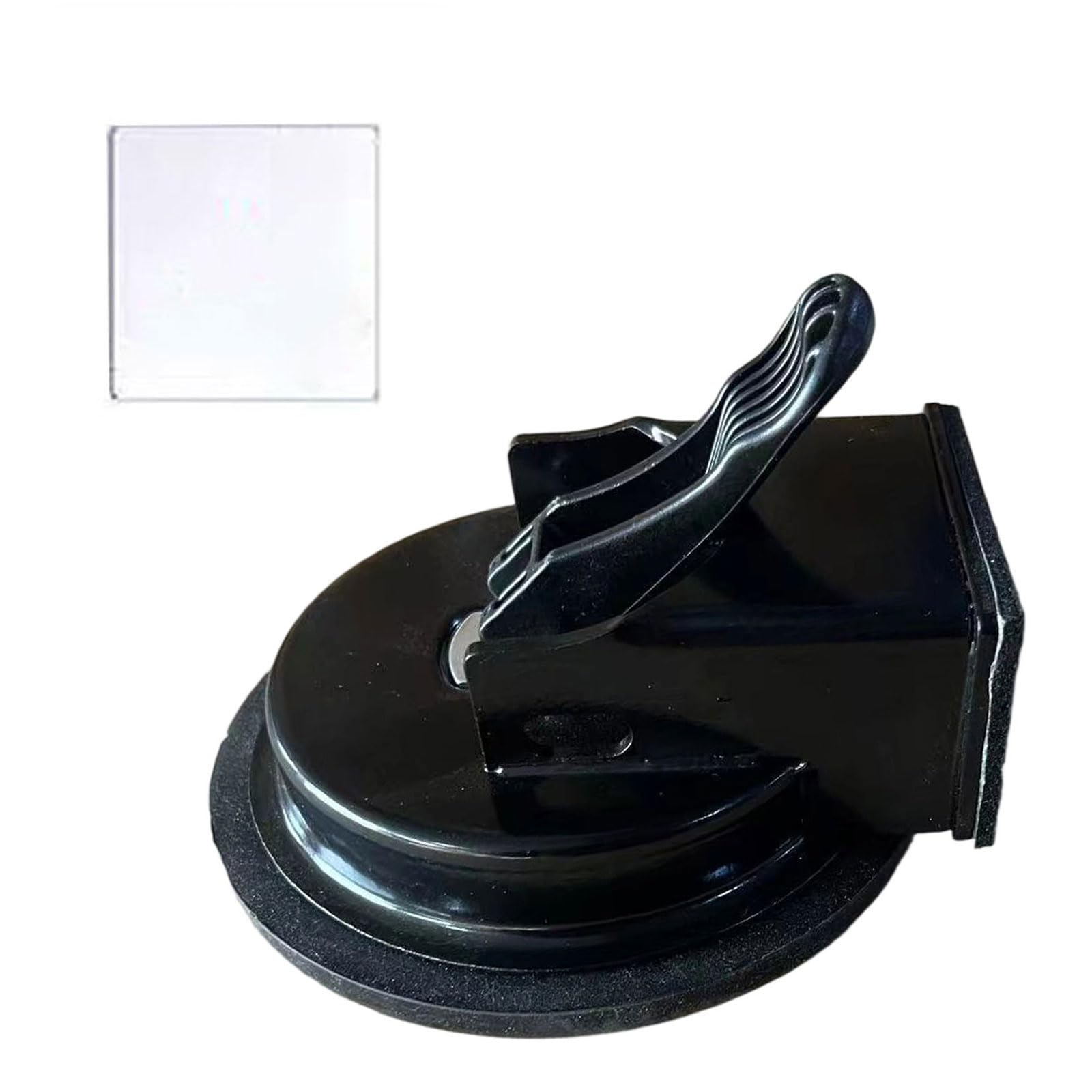 Tfaoys Black Suction Cup Wi Duty Suction Gripper For Ceramic Tiles And Wood Flooring With Secure Lifting Alignment Heavy Duty Tiles And Wood Ceramic Glass Flooring Suction Lifter With Strong Silicone Pad