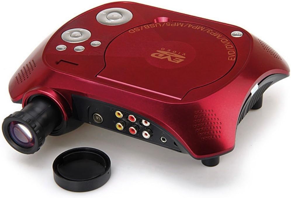 LED Multimedia Projector DVD Player