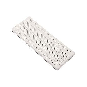 Electronic Spices 840 Tie Point Solderless Breadboard, 840 Round Hole Solderless Prototype Board