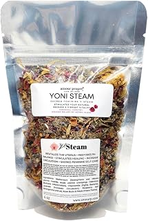 Yoni Steam - V Steam | Soothe itching, dryness, and discomfort | Floral and herbal stream | Skin-boosting benefits (Yoni Steam)