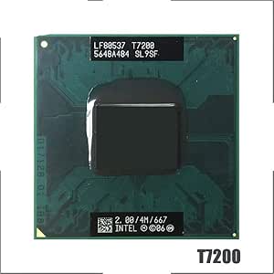 Amazon.com: Intel Core 2 Duo T7200 SL9SF 2.0 GHz Dual-Core Dual-Thread ...