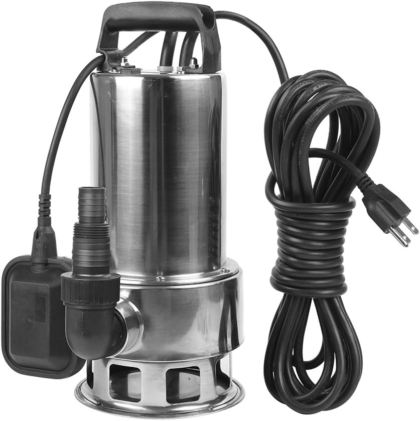 Get Popular Offer EXTRAUP 1.5HP 4250 GPH Stainless Steel Sump Submersible Clean Dirty Heavy Duty Drain Water Transfer Pump Pool Pond Flood Pump Get Cheap Price EXTRAUP 1.5HP 4250 GPH Stainless Steel Sump Submersible Clean Dirty Heavy Duty Drain Water Transfer Pump Pool Pond Flood Pump