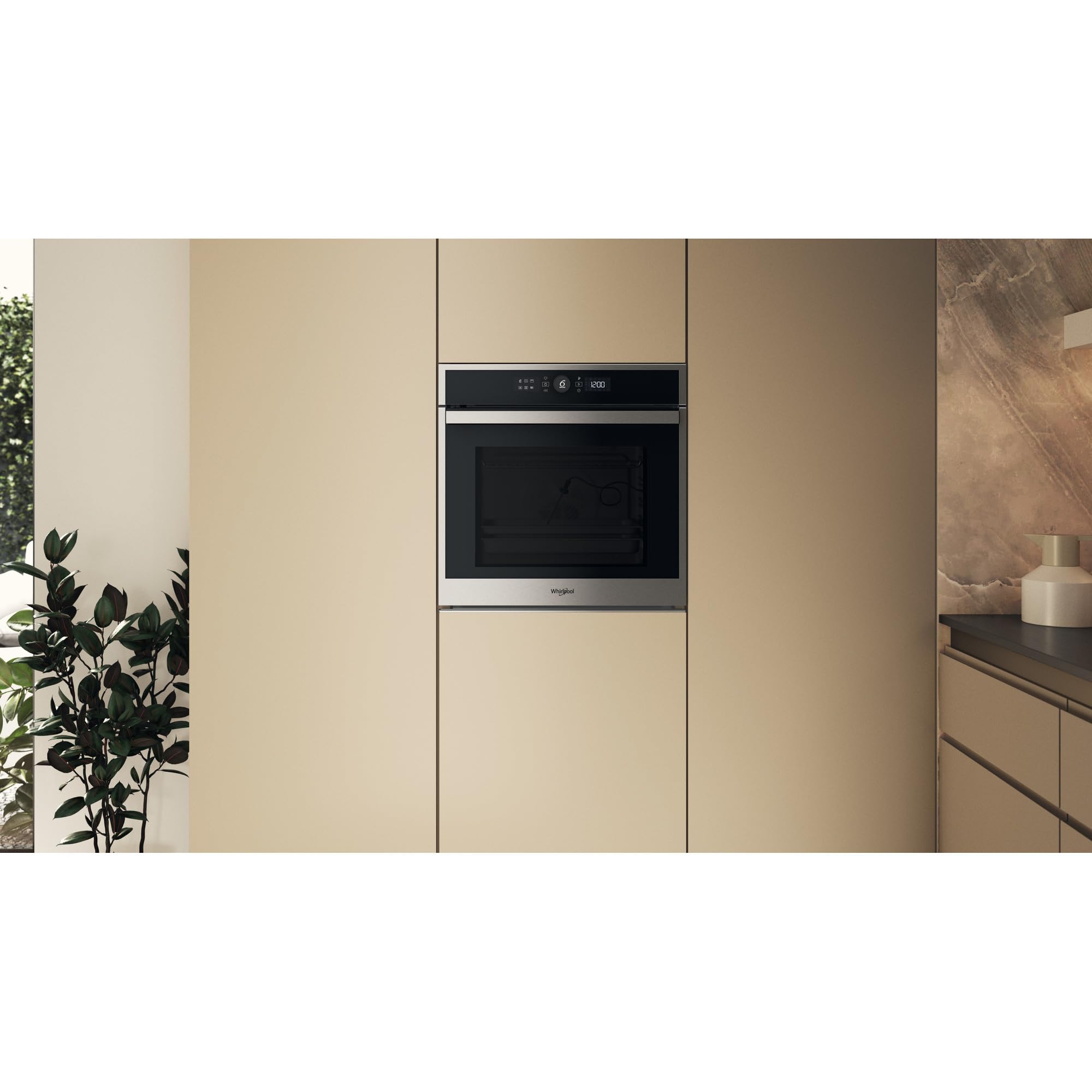 Whirlpool - Horno Integrable WOI4S8PPM1SX (Multifunción)