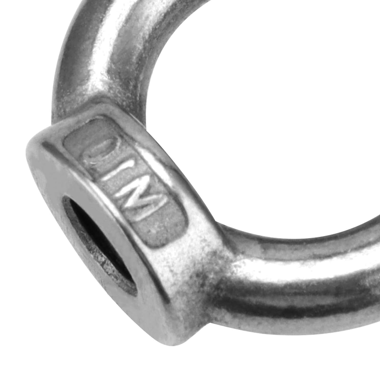 Lot de 10 Écrous à Anneau M12 en Acier Inoxydable, Anneaux de Levage, Vis à Œillets Filetées, Écrous à Œillets, pour Accessoires de Levage