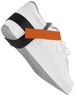 ESD Adjustable One Size Fits All Anti Static Heel Grounder Straps Single Piece Perfect for Grounding and Protecting Electronics Against Electric Shock - Orange, 1 Piece