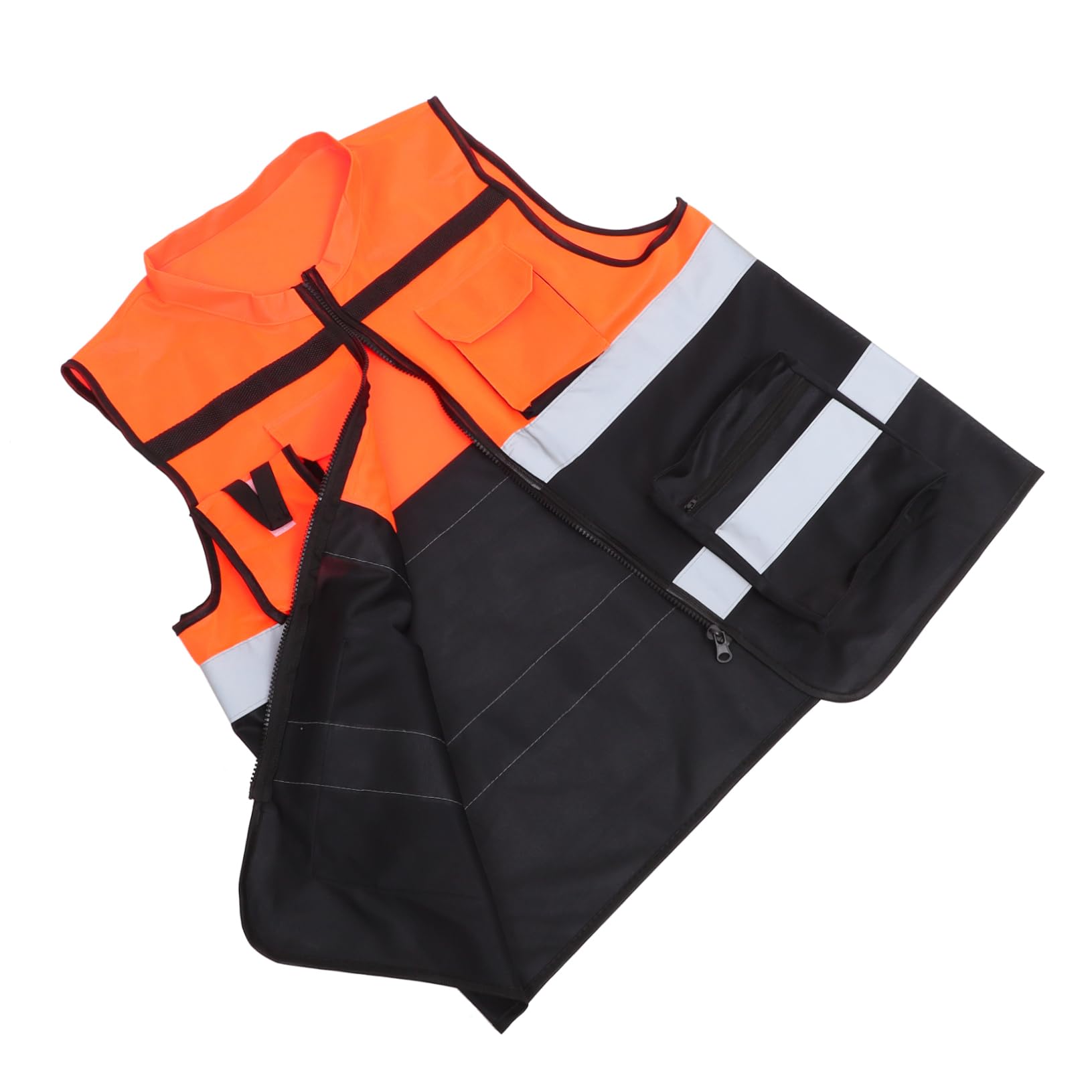 SHINEOFI Chaleco reflector chaleco reflectante de alta visibilidad seguridad al correr azul seguridad de neón noche corriendo equipo reflectante chaleco para correr hombres tela de nailon