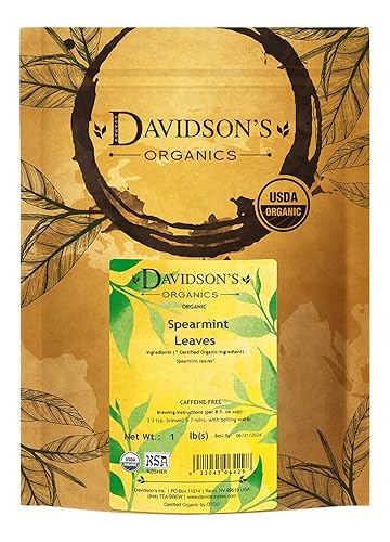 Vista 14 de Davidson's Té a Granel, Flores de Hibisco de Hierbas Puras Orgánicas, Bolsa de 16 Onzas