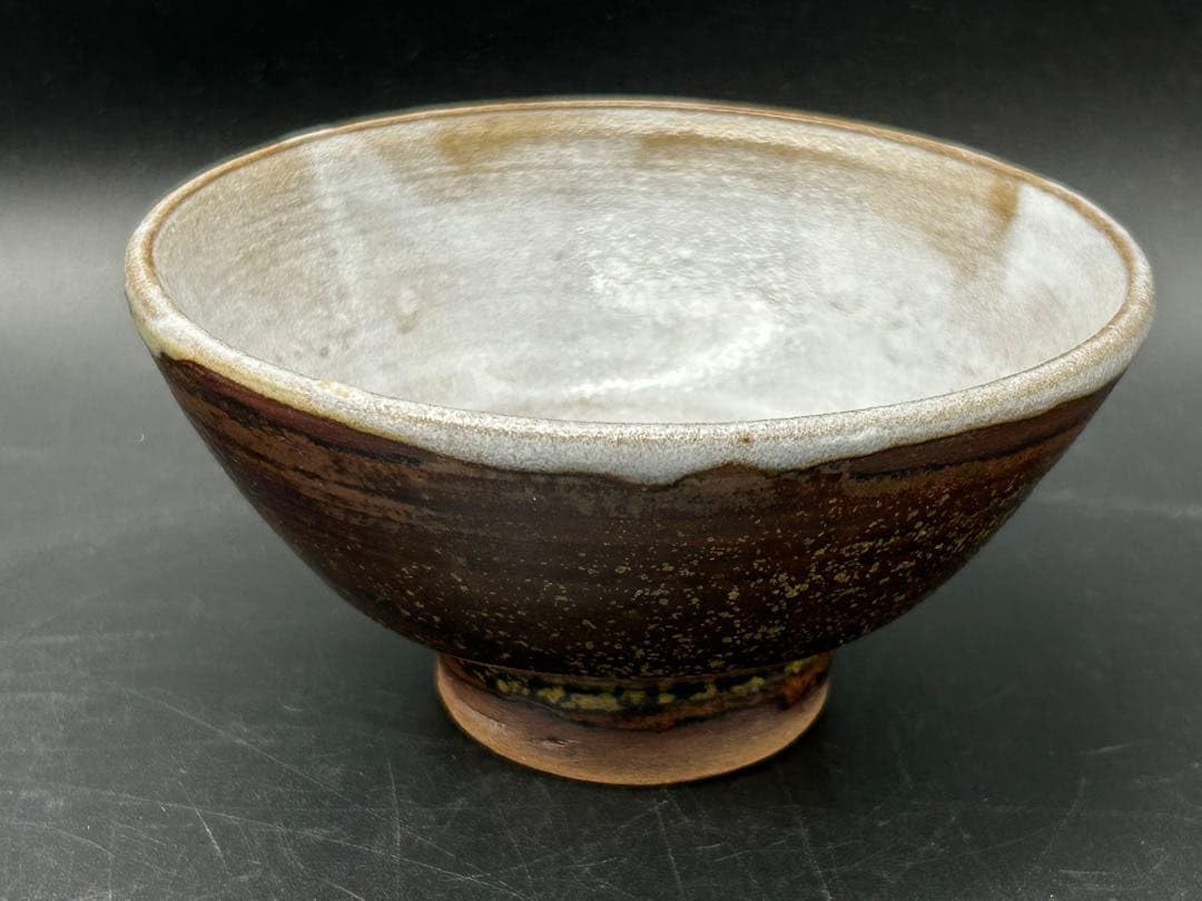 深川製磁 百年庵 貝合せ 茶碗 小どん 丼 椀 金彩 桜 2個セット 箱付