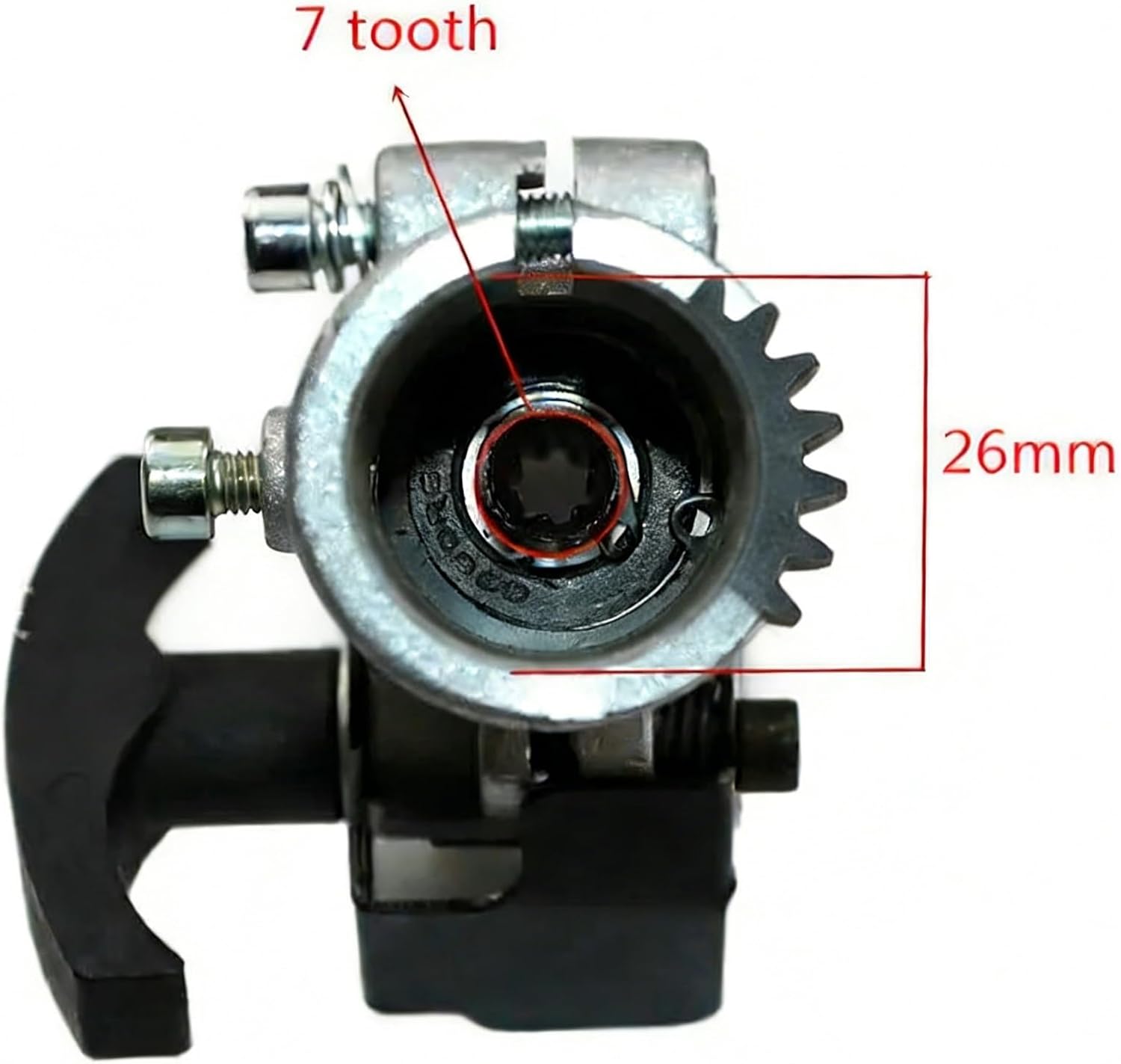 Multi Brush Cutter Connector Fit for Brush Cutter Parts Spare Parts(26mm X 7tooth)