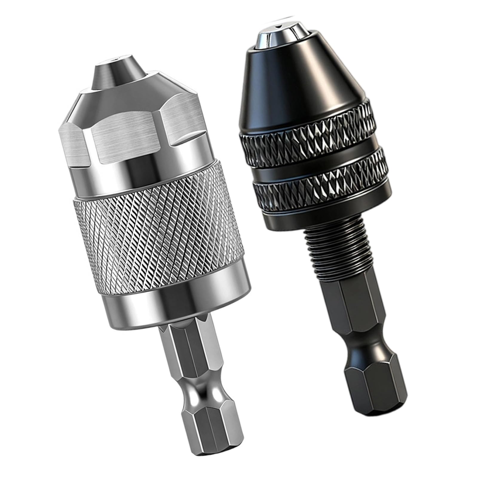Industrial 3 Jaw Air Drill Chucks Hexagonal Shank Universally Compatibility Enhancing Grip Power Machining Tool Hexagonal Shank Chucks