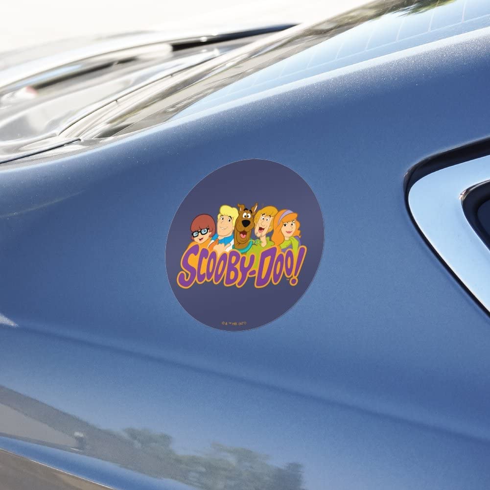 Scooby Doo Scary Running Cartoon Car Bumper Sticker Decal 6'' X 3